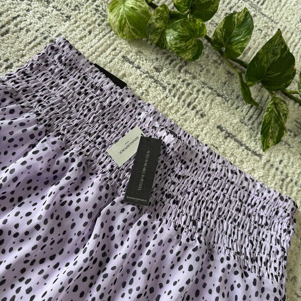 Banana Republic Midi Smocked Skirt